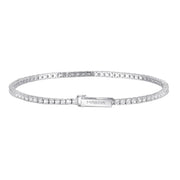 Mabina Bracciale tennis con zirconi bianchi piccoli 533355-M